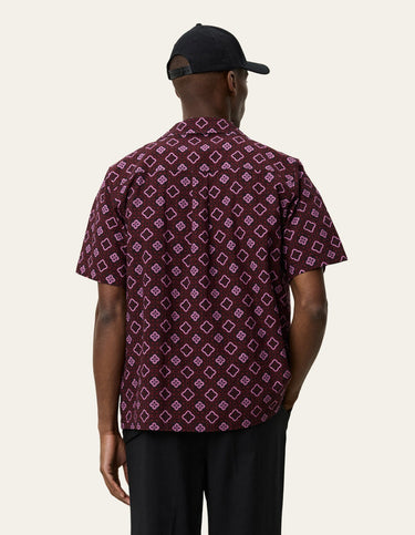 CHEMISE HOMME LUKAS BORDEAUX BORDEAUX