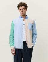CHEMISE HOMME OXFORD PATCH MULTI MULTI