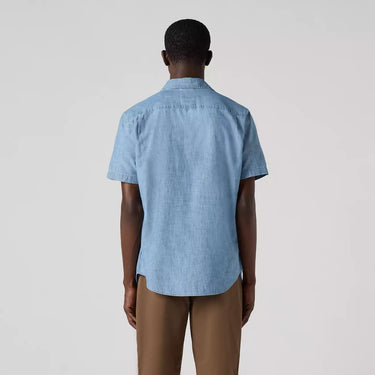 CHEMISE HOMME MANCHE COURTE SUNSET CIEL CIEL