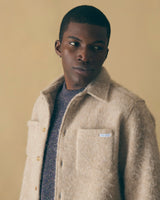 CHEMISE HOMME MONGE NB WOOL CLAY WOOL CLAY