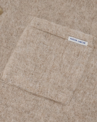 CHEMISE HOMME MONGE NB WOOL CLAY WOOL CLAY