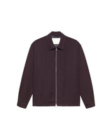 CHEMISE HOMME ZIP UP BORDEAUX BORDEAUX