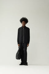 CHEMISE HOMME ZIP UP NOIR NOIR