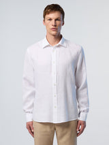 CHEMISE HOMME NS REGULAR BLANC BLANC