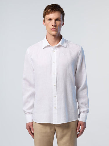 CHEMISE HOMME NS REGULAR BLANC BLANC