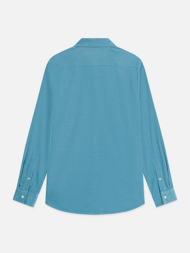 CHEMISE HOMME CORDUROY REGULAR MARINE MARINE