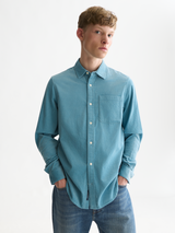CHEMISE HOMME CORDUROY REGULAR MARINE MARINE
