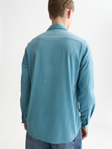 CHEMISE HOMME CORDUROY REGULAR MARINE MARINE