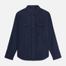 CHEMISE HOMME DENIM FLANNEL RELAXED MARINE MARINE