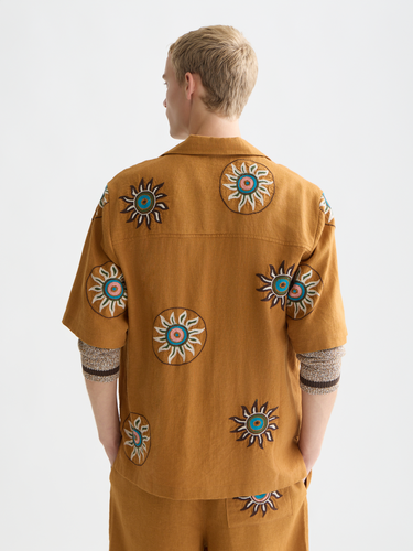 CHEMISE HOMME JAUNE JAUNE