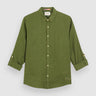 CHEMISE HOMME LINEN SHIRT KAKI KAKI