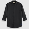 CHEMISE HOMME LINEN SHIRT NOIR NOIR