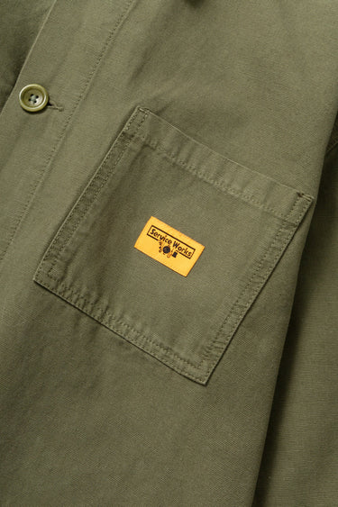 CHEMISE HOMME CANVAS CHORE KAKI KAKI