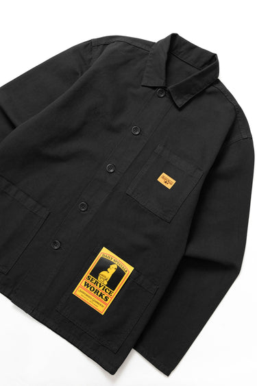 CHEMISE HOMME CANVAS CHORE NOIR NOIR