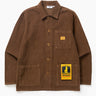 CHEMISE HOMME CORDUROY CHORE MARRON MARRON