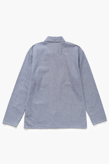 CHEMISE HOMME HICKORY CHORE BLANC BLEU BLANC BLEU