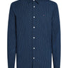 CHEMISE HOMME BRUSHED PRINT SF SHI MARINE MARINE
