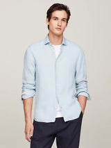 CHEMISE HOMME DC GMD LINEN SOLID S BLEU BLEU