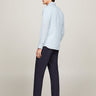CHEMISE HOMME DC GMD LINEN SOLID S BLEU BLEU