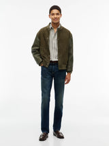 CHEMISE HOMME FLANNEL STRIPE RF SH VERT VERT