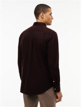 CHEMISE HOMME FLEX FLANNEL SOLID R MARRON MARRON