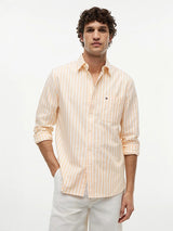 CHEMISE HOMME HERITAGE ORANGE ORANGE