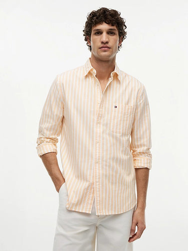 CHEMISE HOMME HERITAGE ORANGE ORANGE