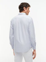 CHEMISE HOMME HERITAGE OXFORD STRI BLEU BLEU