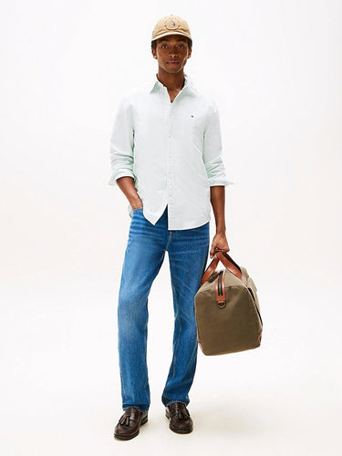 CHEMISE HOMME HERITAGE OXFORD VERT VERT
