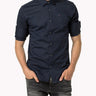 CHEMISE HOMME ORIG STRETCH MARINE MARINE