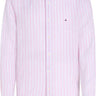 CHEMISE HOMME LINEN ESSENTIAL STRI ROSE ROSE