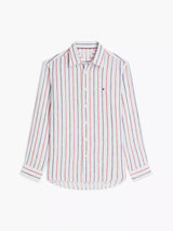 CHEMISE HOMME LINEN ROUGE ROUGE