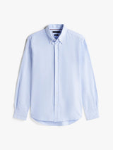 CHEMISE HOMME NY BUTTON DOWN OXFOR BLEU BLEU