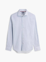 CHEMISE HOMME NY FLEX COLLAR TWILL BLEU BLEU