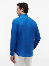 CHEMISE HOMME PIGMENT DYED BLUE ORBIT BLUE ORBIT