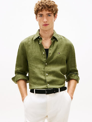 CHEMISE HOMME PIGMENT DYED DARK ARTICHOKE DARK ARTICHOKE