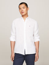 CHEMISE HOMME PIGMENT DYED LI SOLI BLANC BLANC