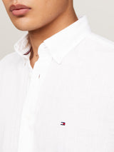 CHEMISE HOMME PIGMENT DYED LINE BLANC BLANC