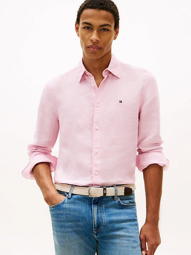 CHEMISE HOMME PIGMENT DYED ROSE ROSE