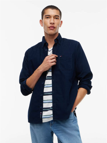 CHEMISE HOMME REG BABY CORDUROY MARINE MARINE