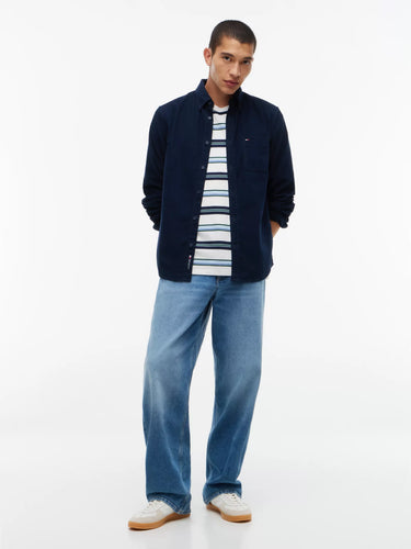 CHEMISE HOMME REG BABY CORDUROY MARINE MARINE