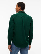 CHEMISE HOMME REG BABY CORDUROY VERT VERT
