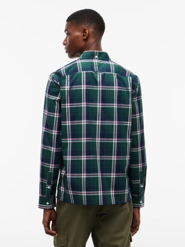CHEMISE HOMME REG POPLIN PATTE VERT VERT