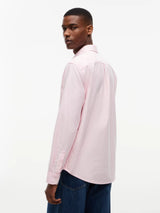 CHEMISE HOMME REG STRIPE OXFORD ROSE ROSE