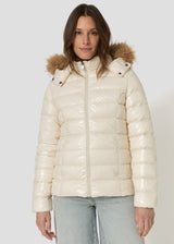 DOUDOUNE FEMME LUXE LAQUEE NATURAL NATURAL