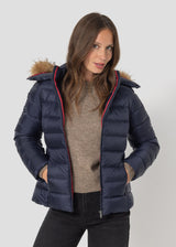 DOUDOUNE FEMME LUXE MARINE MARINE