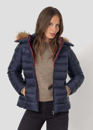 DOUDOUNE FEMME LUXE MARINE MARINE