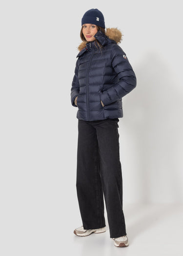 DOUDOUNE FEMME LUXE MARINE MARINE