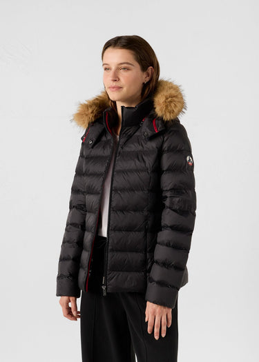 DOUDOUNE FEMME LUXE NOIR NOIR