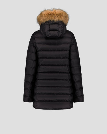 DOUDOUNE FEMME PERLE NOIR NOIR